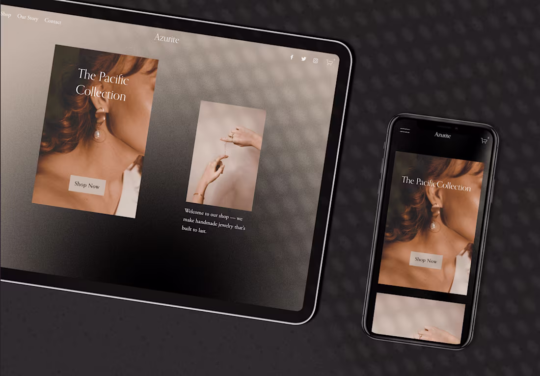 Cover image for Azurite Jewelry Shop