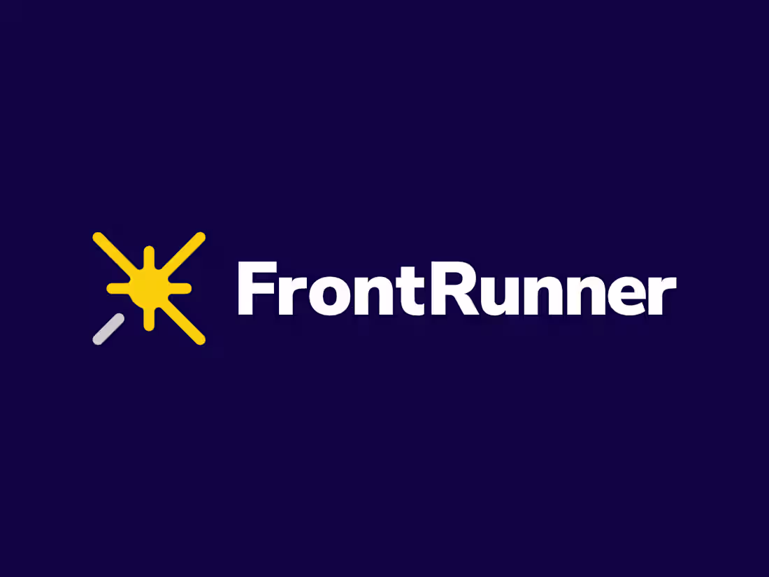 Cover image for FrontRunner App