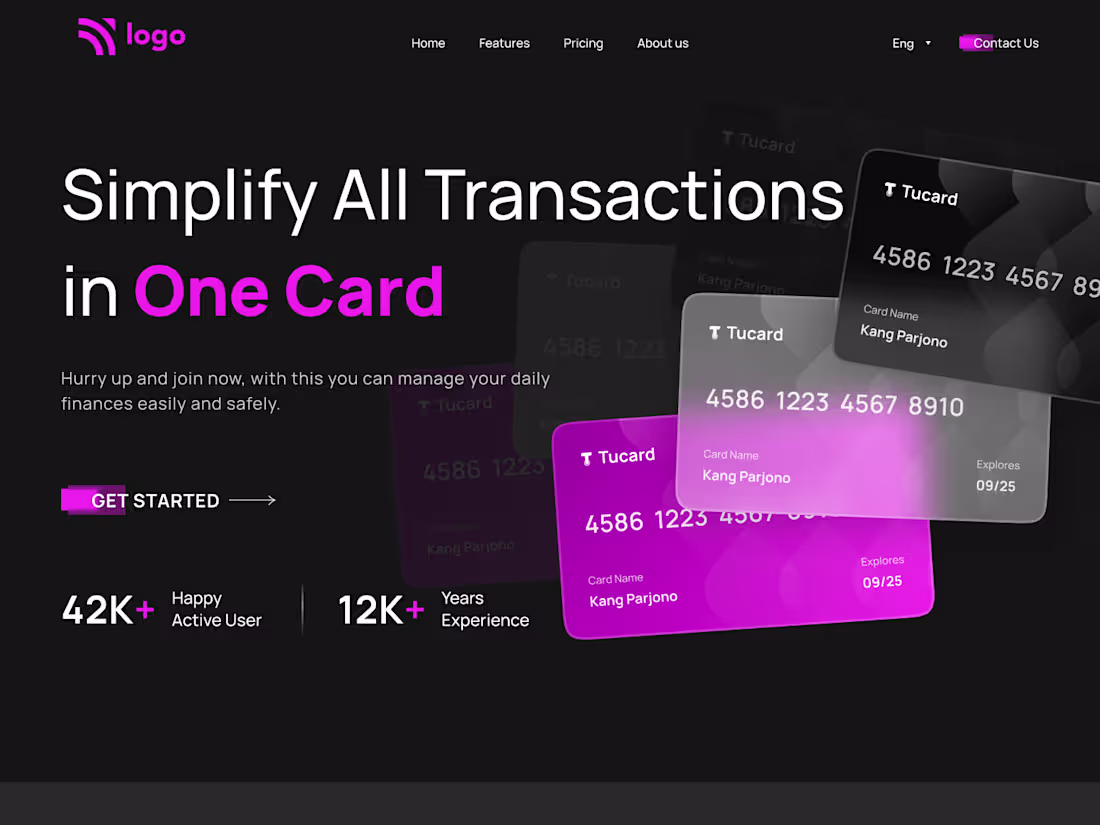 Cover image for 01_Project- Credit Card Landing Page