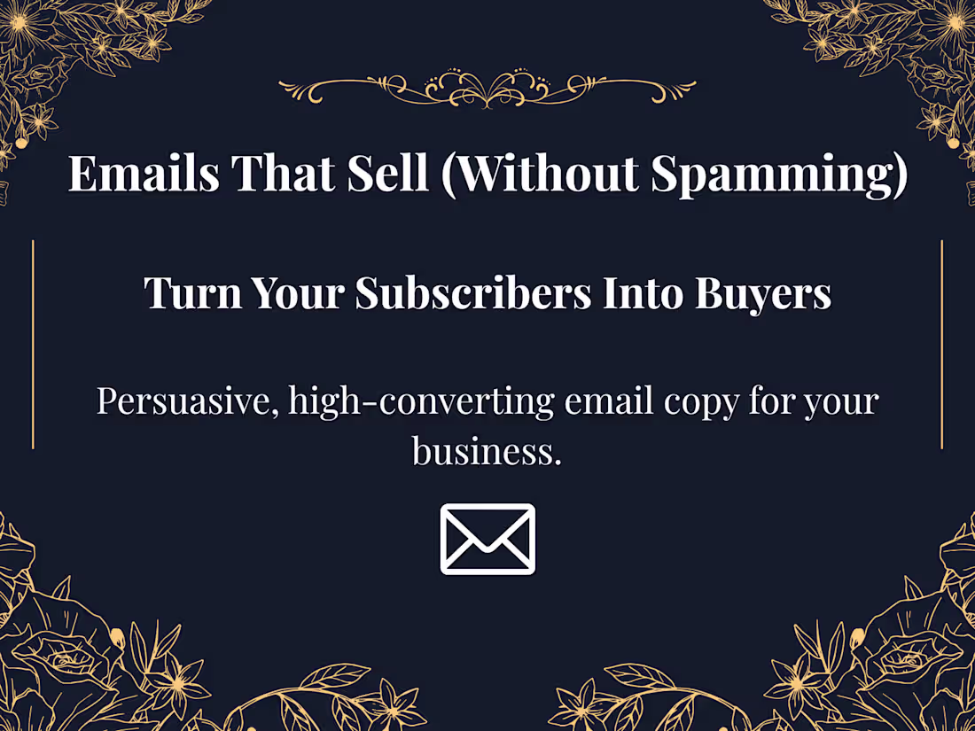 Cover image for Email Copywriting that Turns Cold Subscribers into Hot Buyers