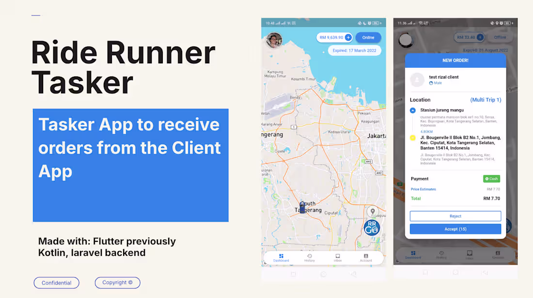 Cover image for RideRunner Tasker