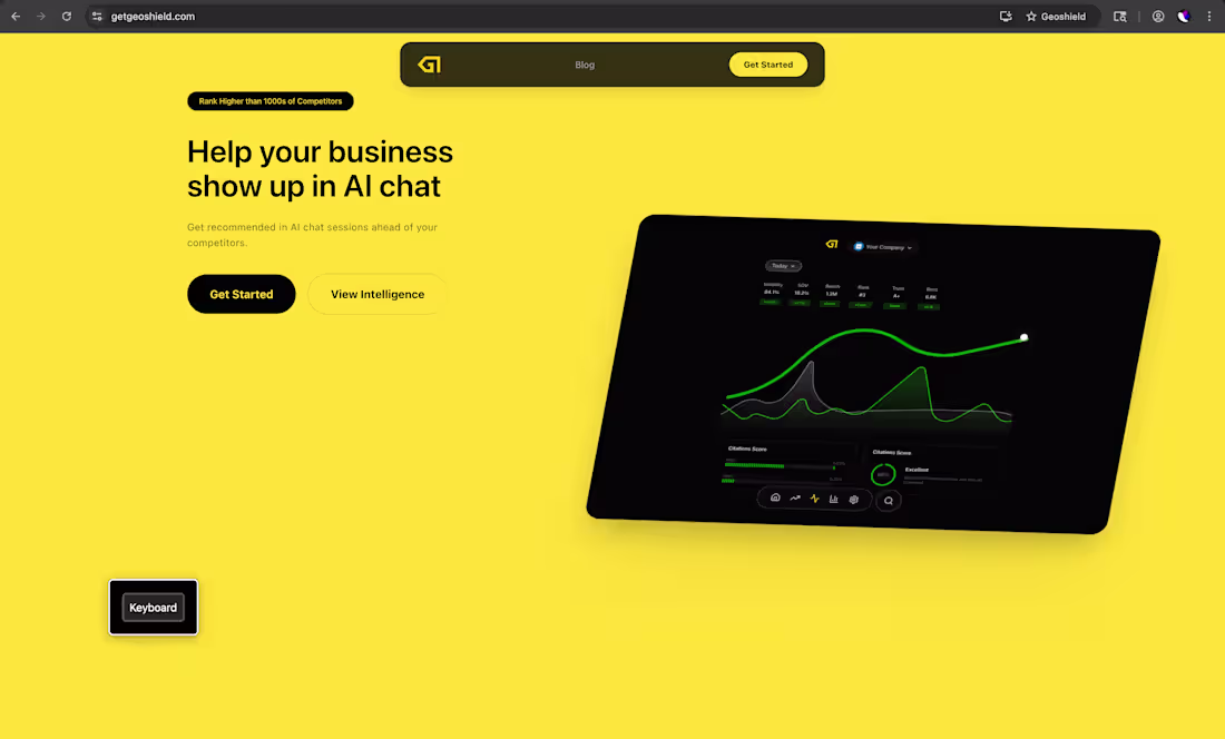 Cover image for This is my company GEO