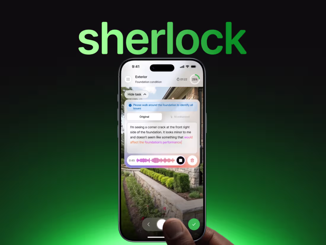 Cover image for Sherlock Inspector App – MVP for AI-Powered Inspections