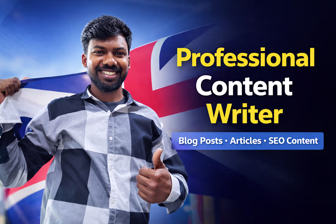 Cover image for Expert in content writer