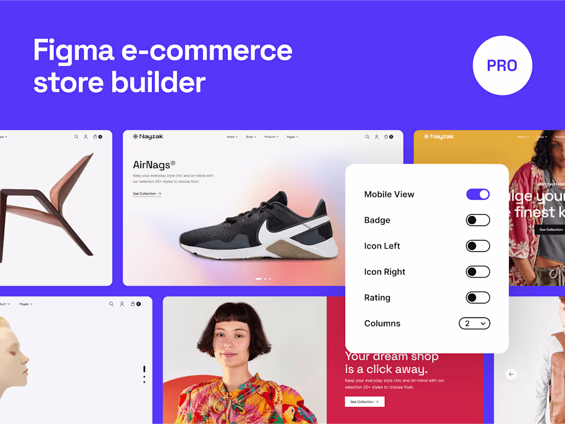 Cover image for Figma Ecommerce Builder