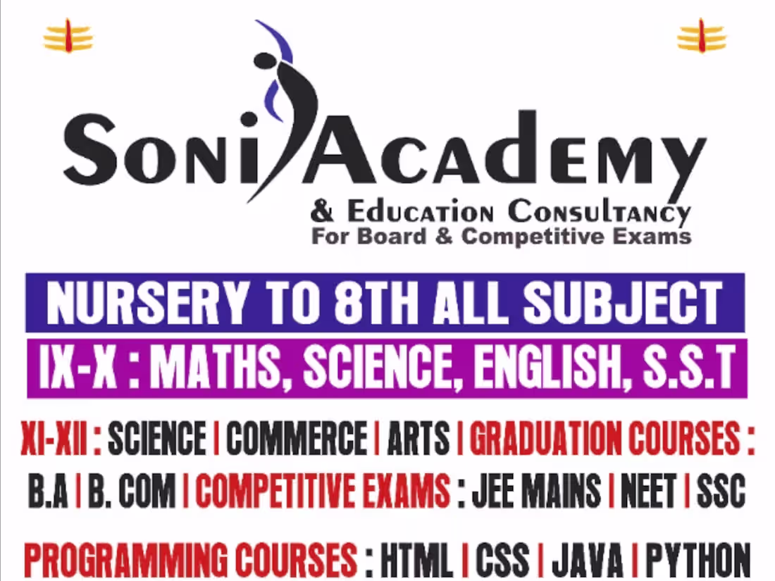 Cover image for Soni Academy