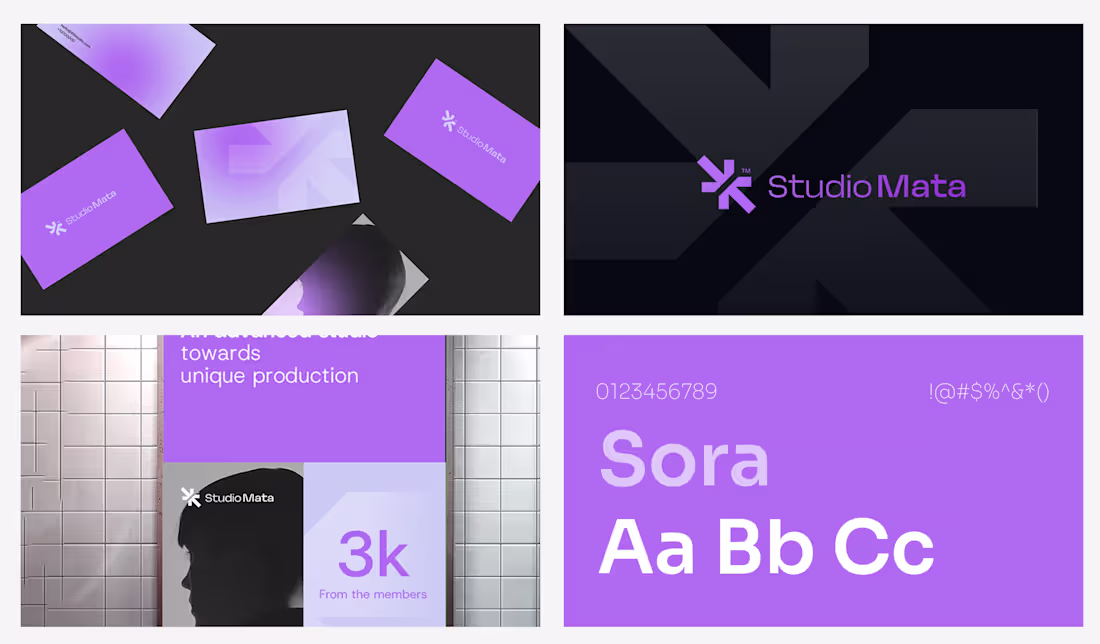 Cover image for Brand identity for Mata ! with @figma (https://x.com/figma)