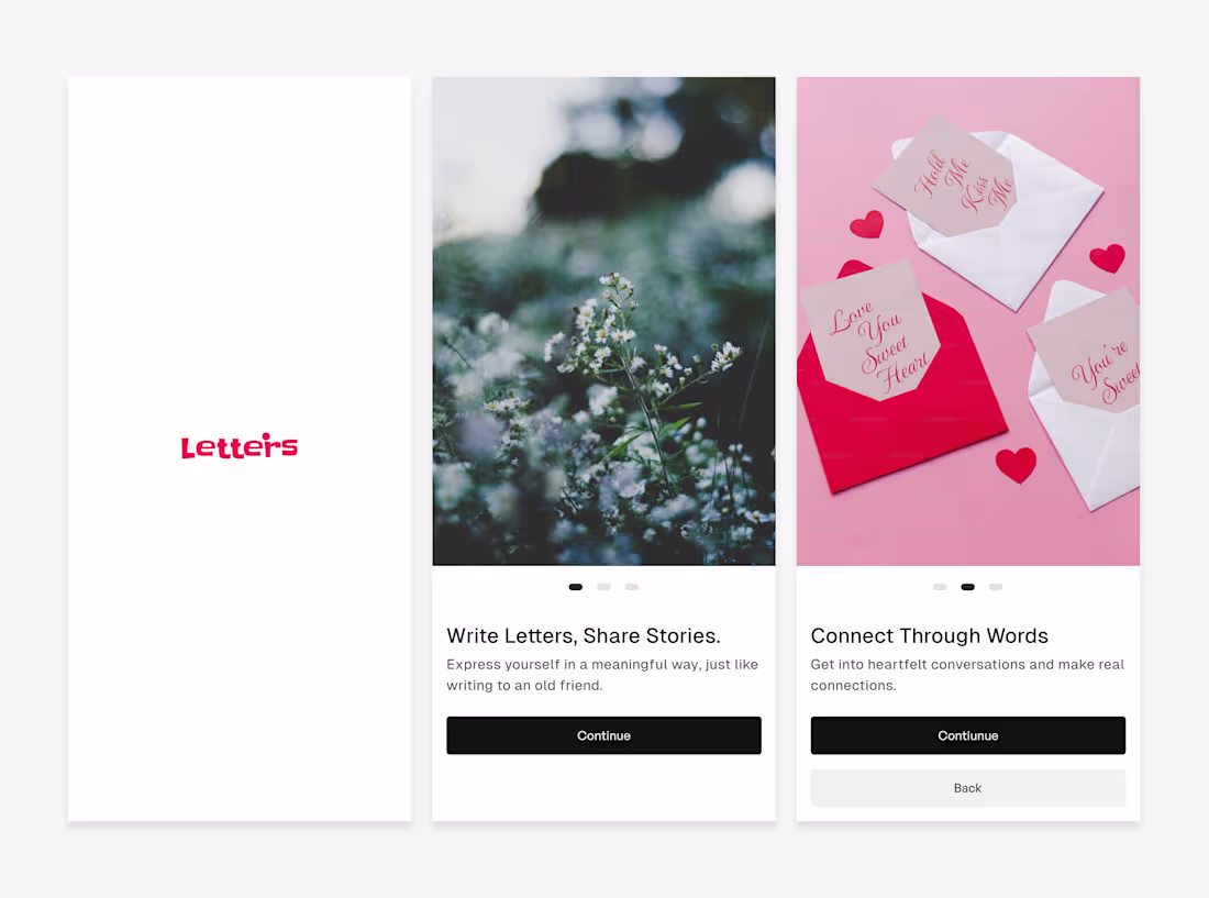 Cover image for This is Letters, a mobile platform that uses AI to compose a...