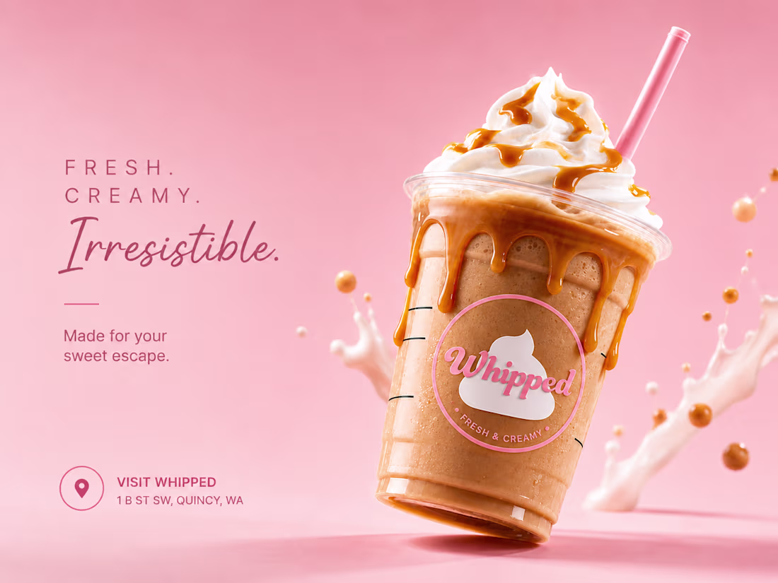 Cover image for Whipped Social Media Ad Concept