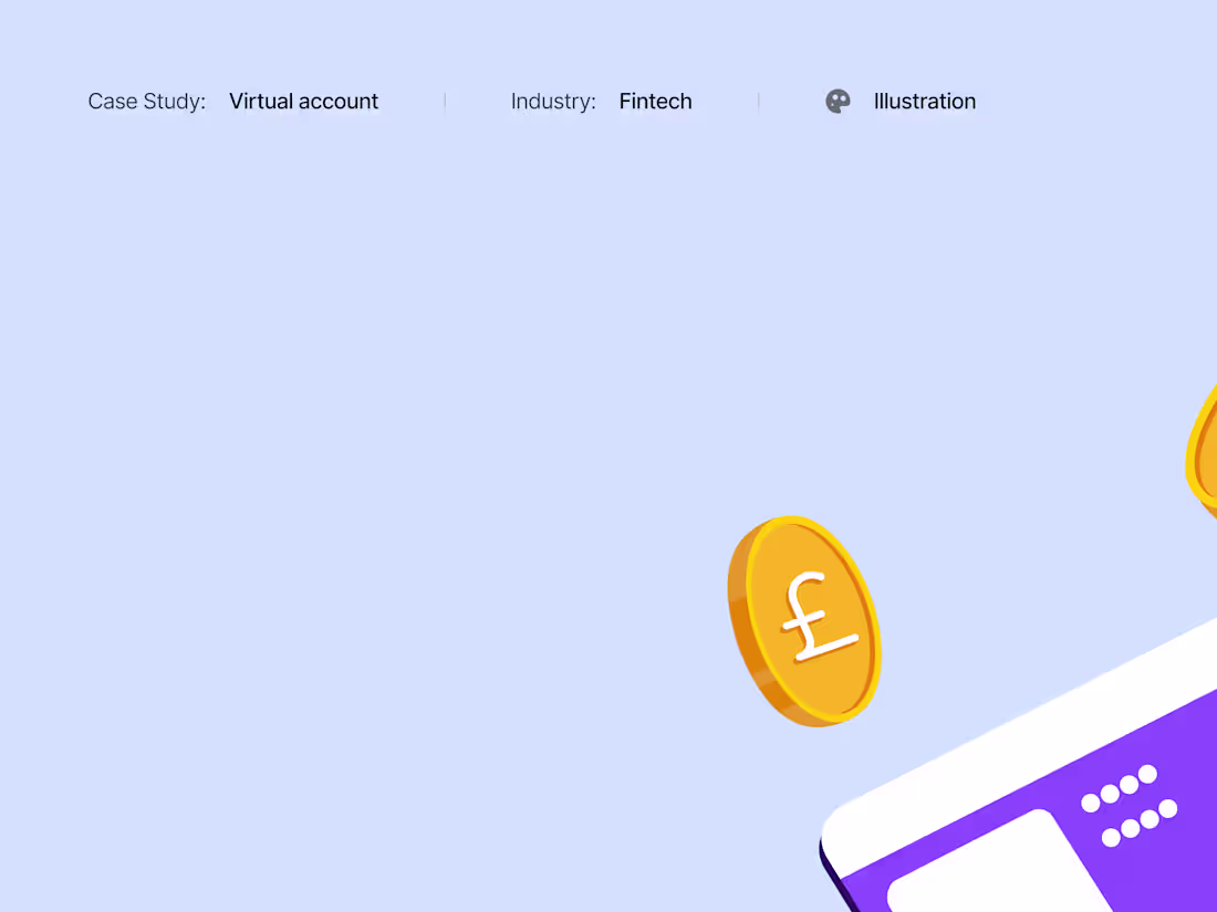 Cover image for Designed a modern fintech hero