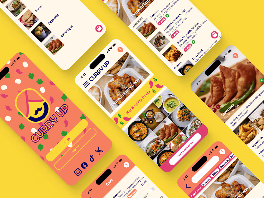 Cover image for Curry Up — Saleem Noorali