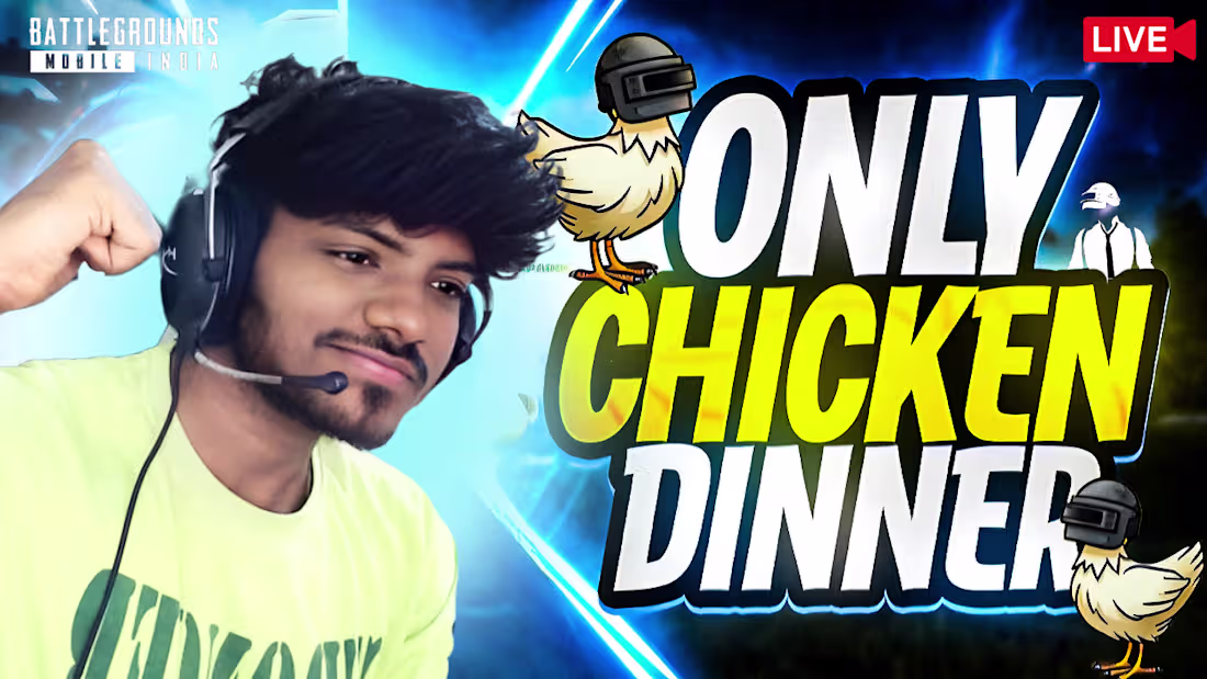 Cover image for YouTube Thumbnails for BGMI Gaming Channel