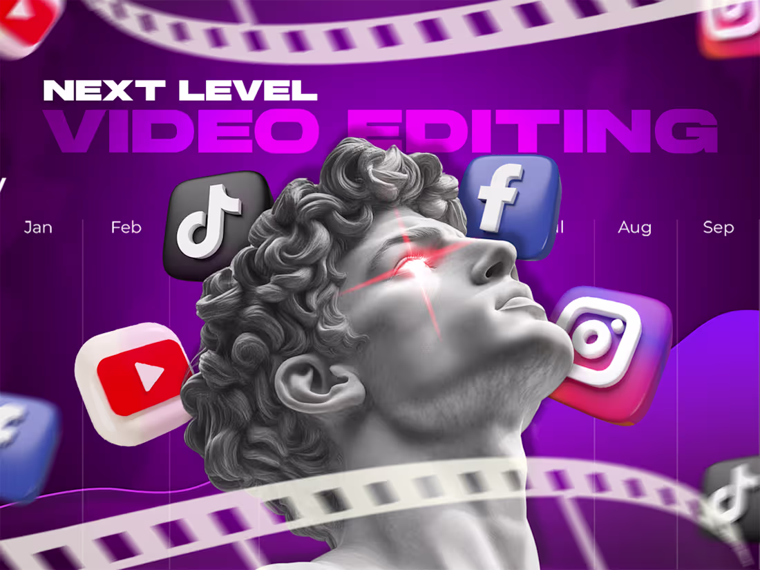 Cover image for Professional video editing with English subtitles.