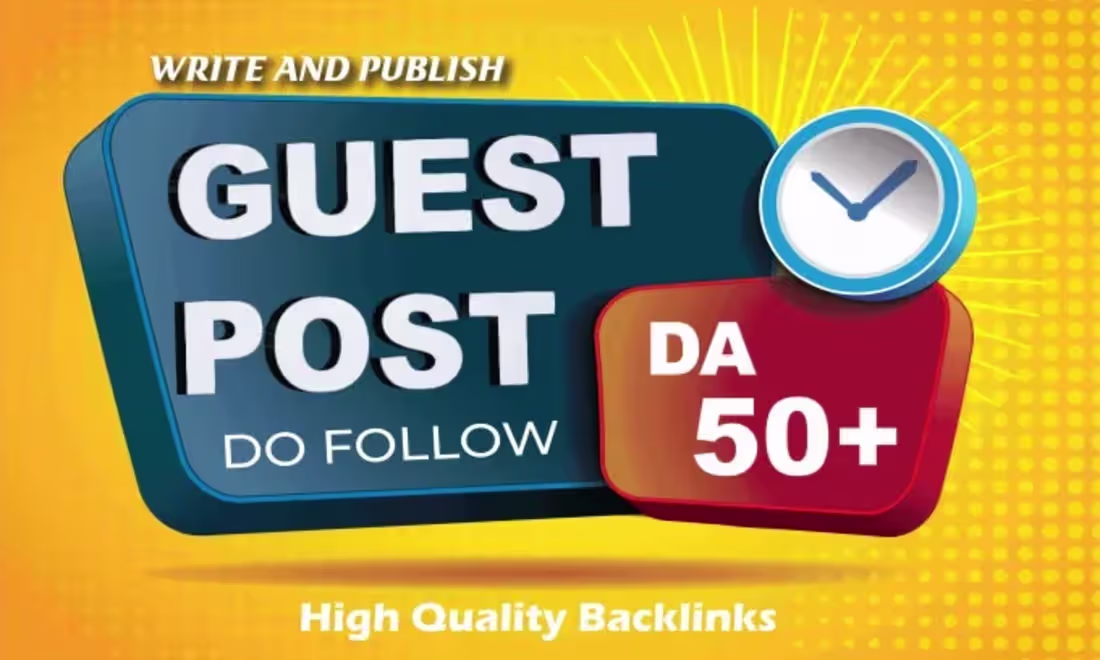 Cover image for I will write and publish 30 guest post article on high da60 site