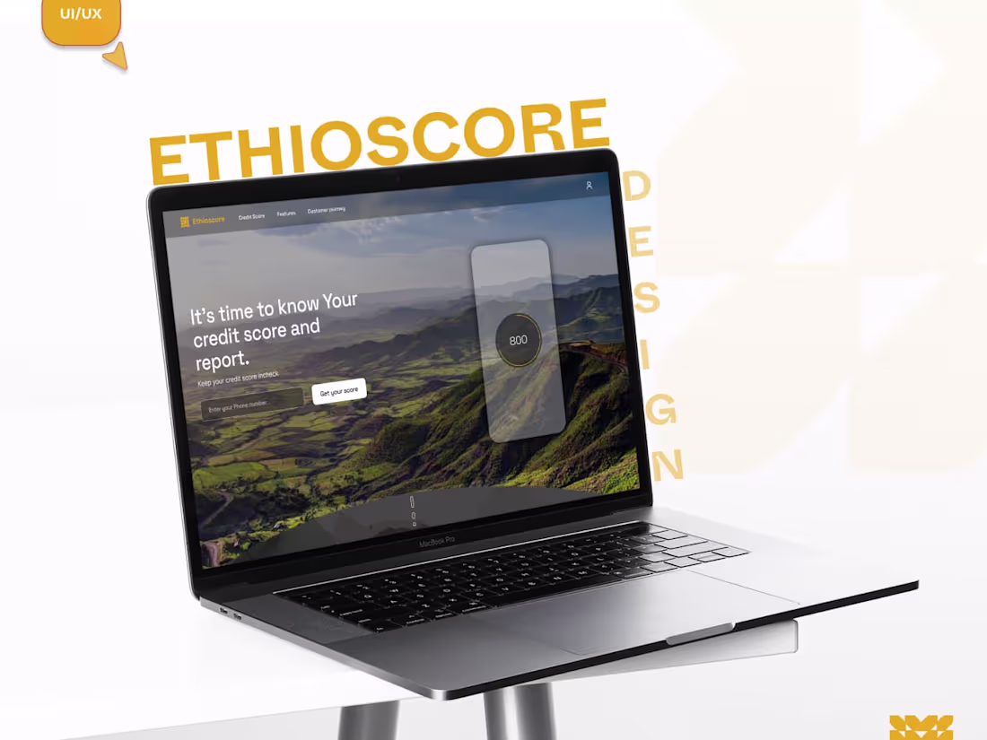 Cover image for Ethioscore website Design