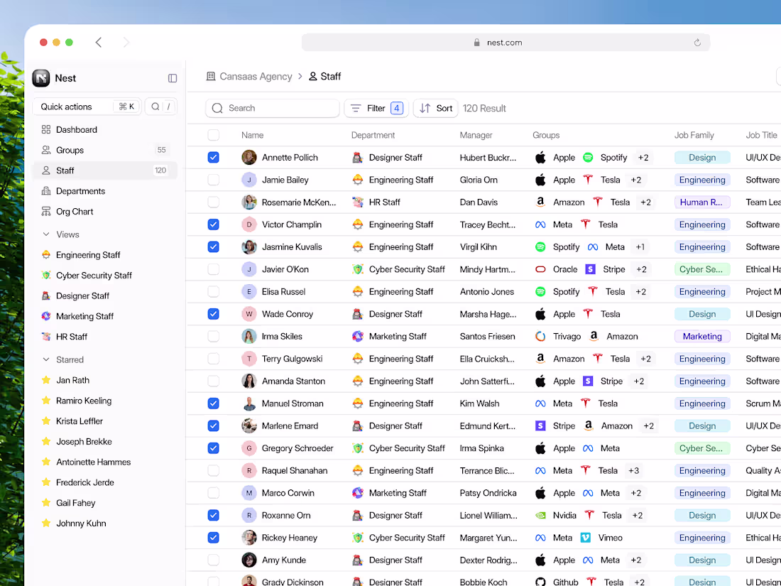 Cover image for Nest - HR ⏐ Dashboard