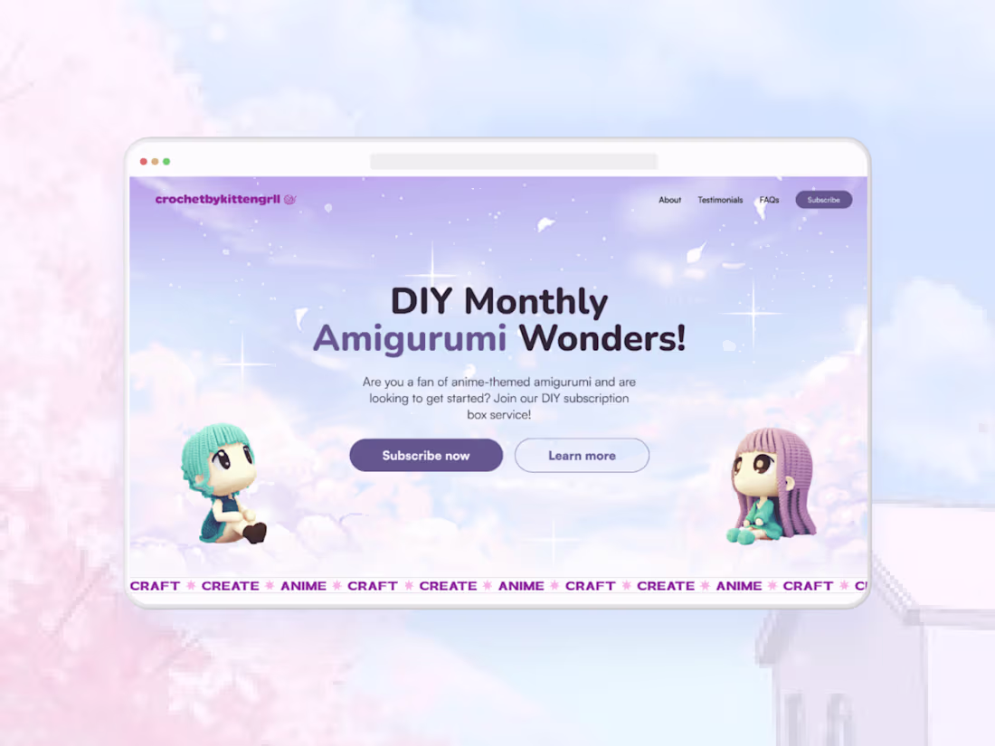 Cover image for A website design to scale your business