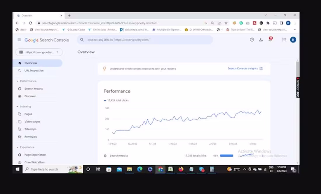 Cover image for Link Building Campaign for Roserypoetry.com