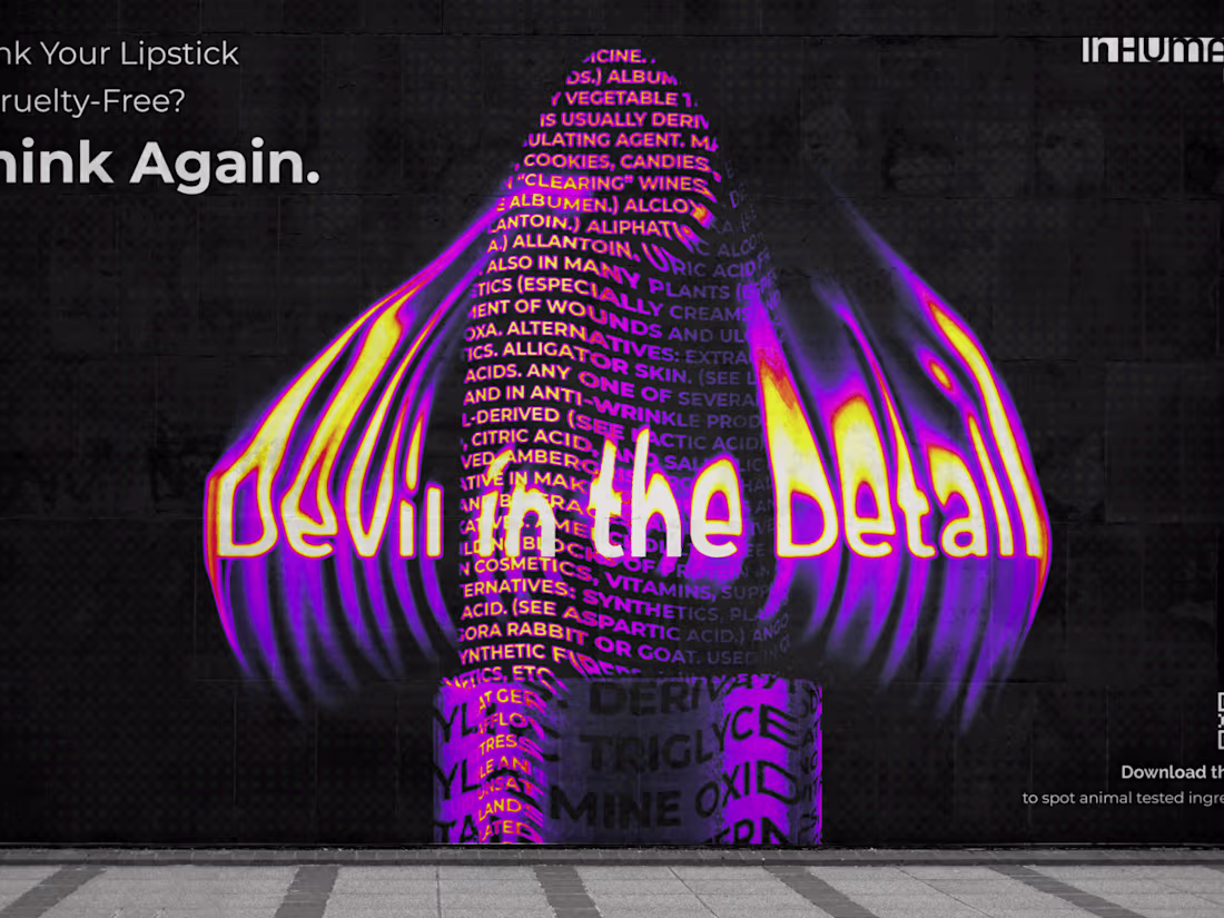 Cover image for inHumane Hands - Social  Campaign (Against Animal testing)