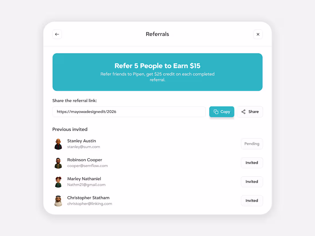 Cover image for Optimizing User Growth via a Seamless Referral System
