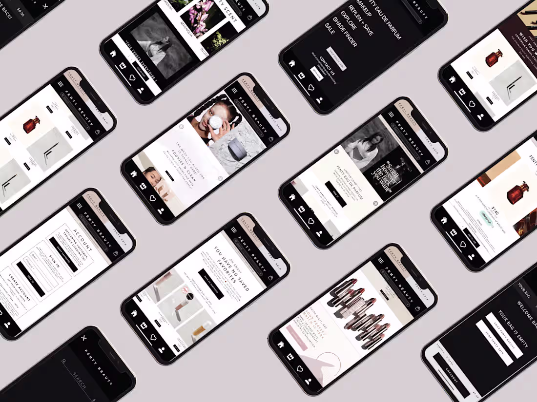 Cover image for Fenty Beauty Mockup App