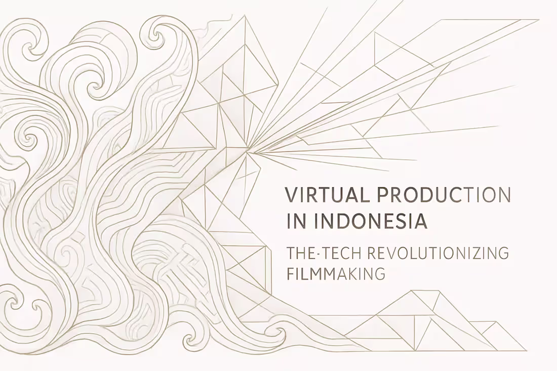 Cover image for Virtual Production in Indonesia: The Tech Revolutionizing Filmmaking