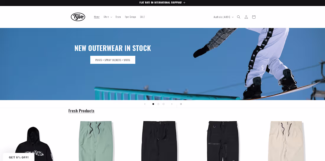 Cover image for 5Fyve Shopify