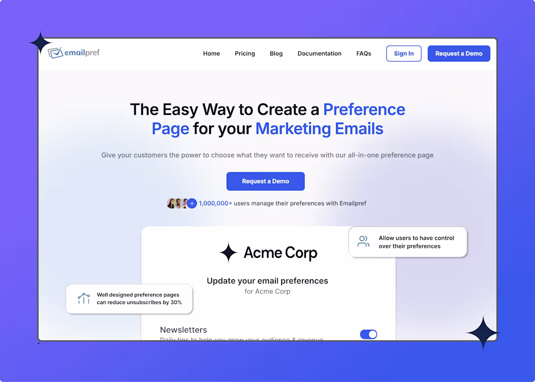 Cover image for EmailPref | Software as a Service (SaaS)