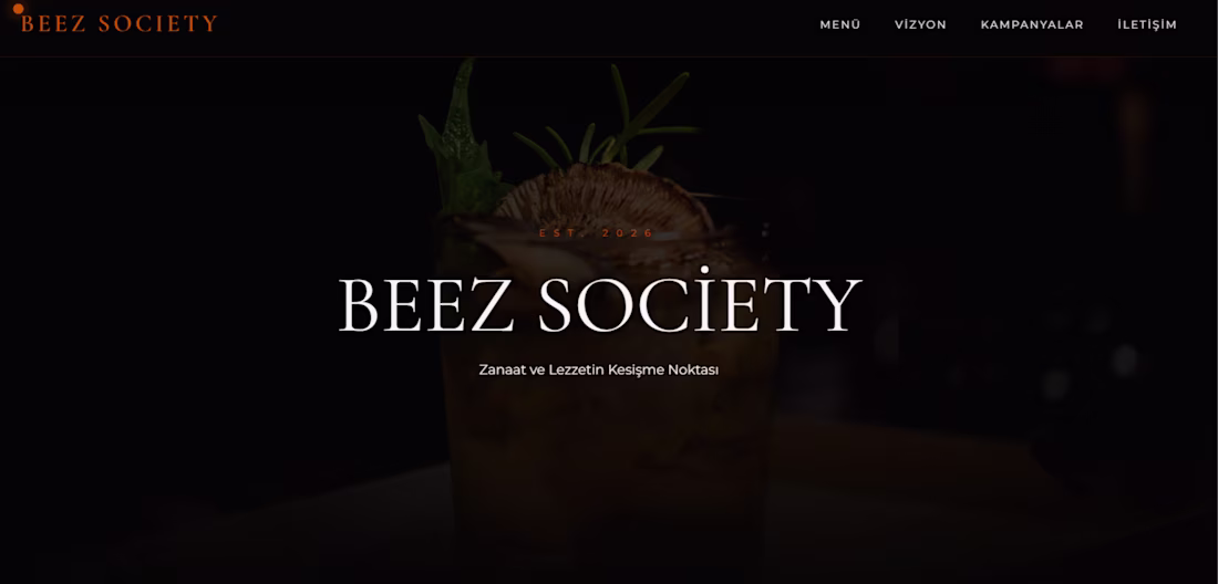 Cover image for Bespoke Negroni Colored High-End Site