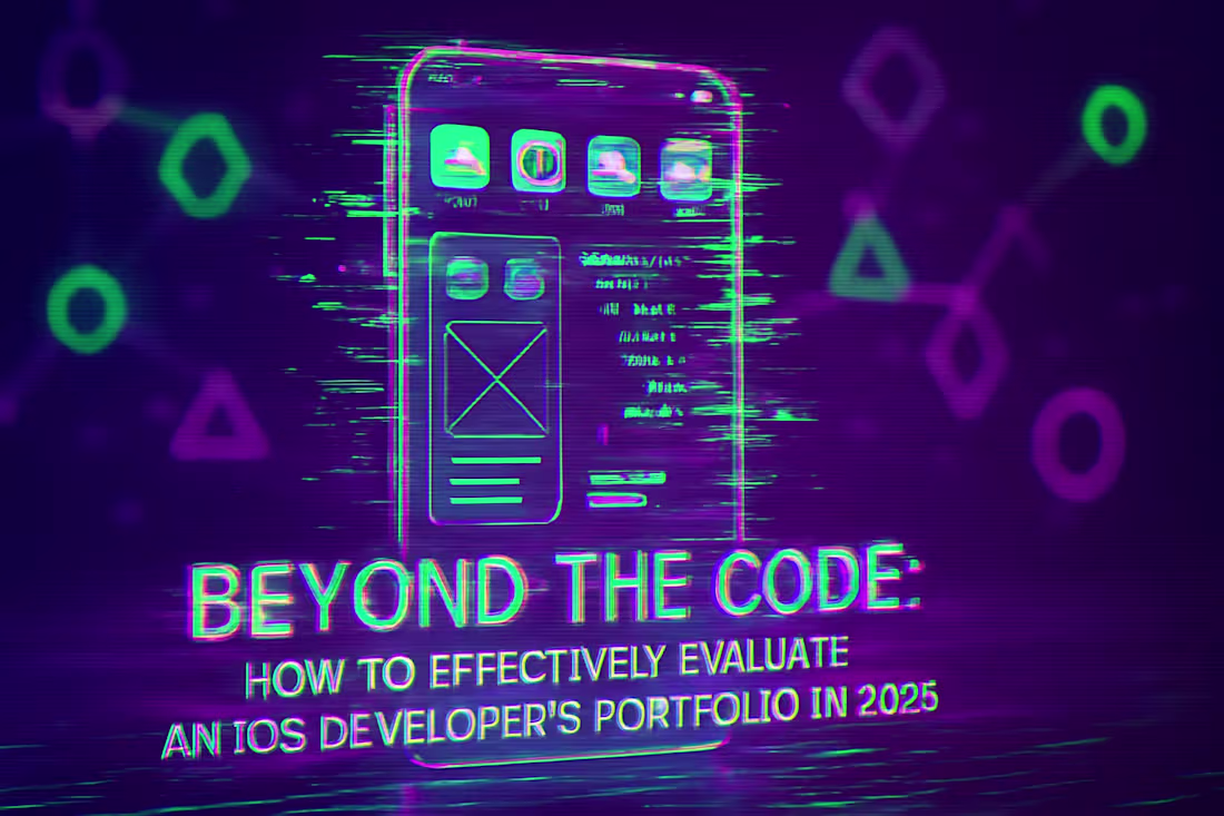 Cover image for Beyond the Code: How to Effectively Evaluate an iOS Developer's Portfolio in 2025