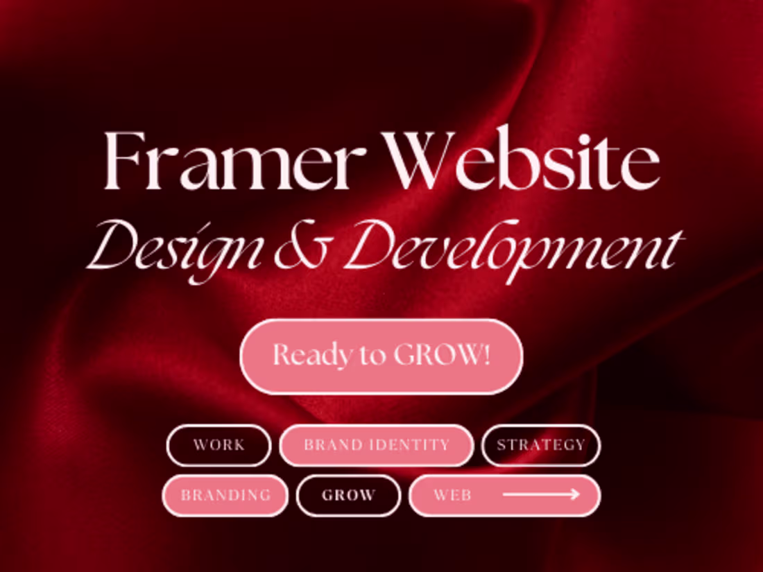 Cover image for Framer Website