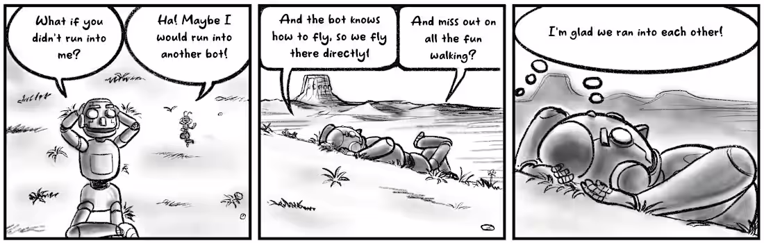 Cover image for I will draw you a black and white comic strip