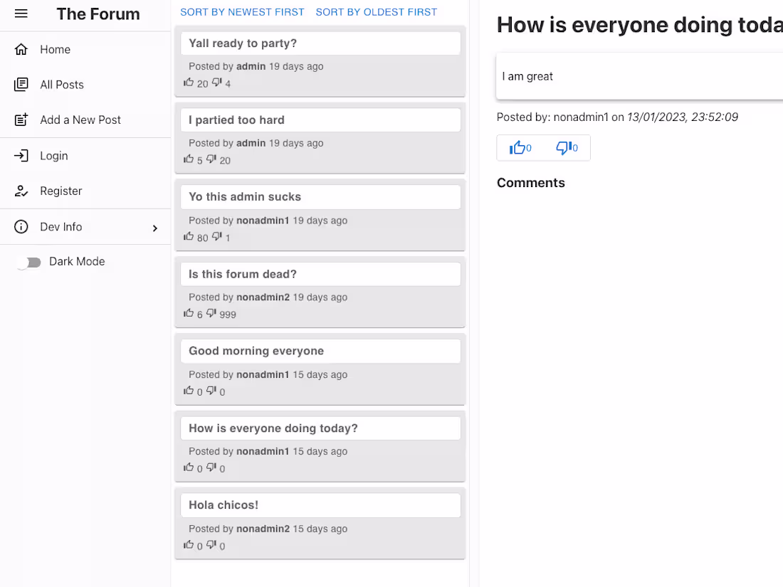 Cover image for The Forum - Discussion Board
