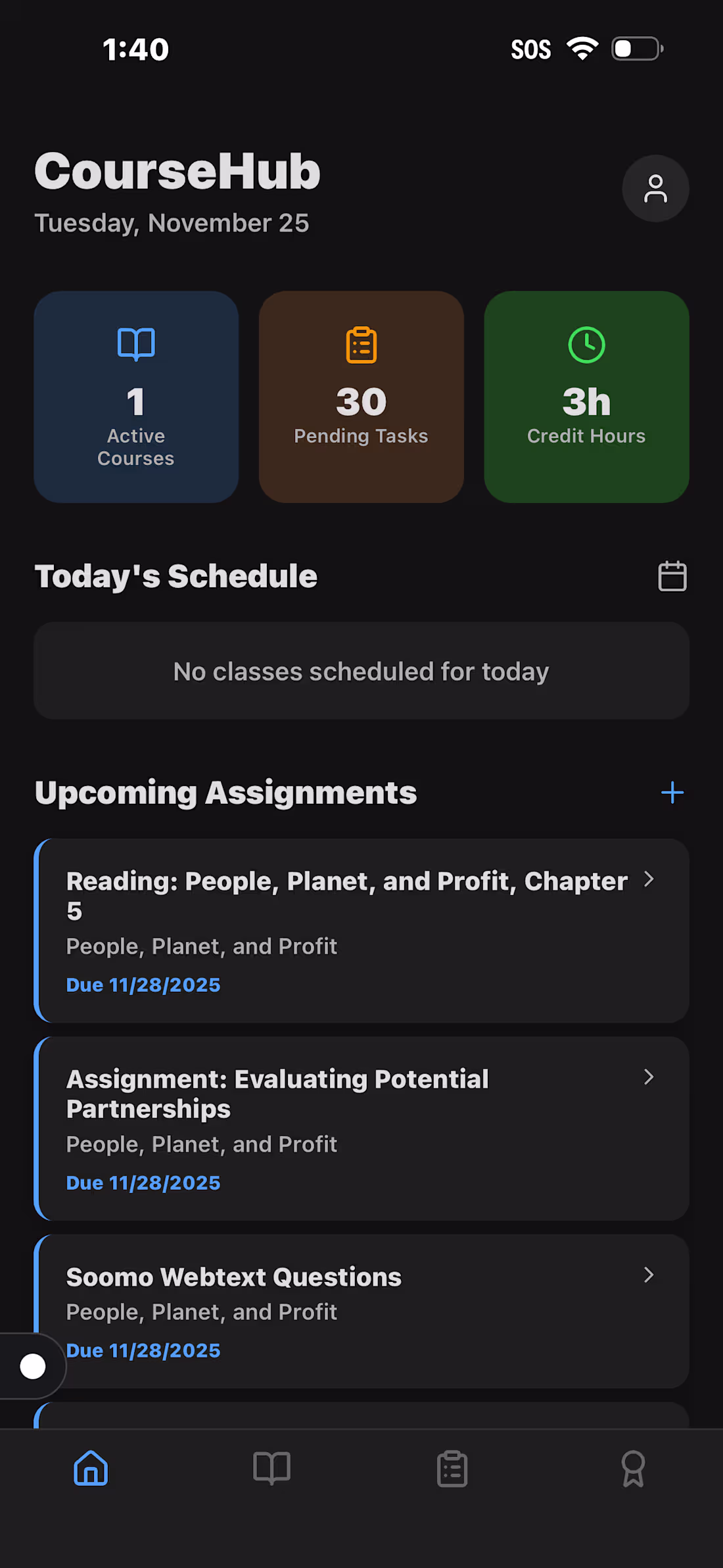 Cover image for CourseDash — Built by a student, for students! As a student ...