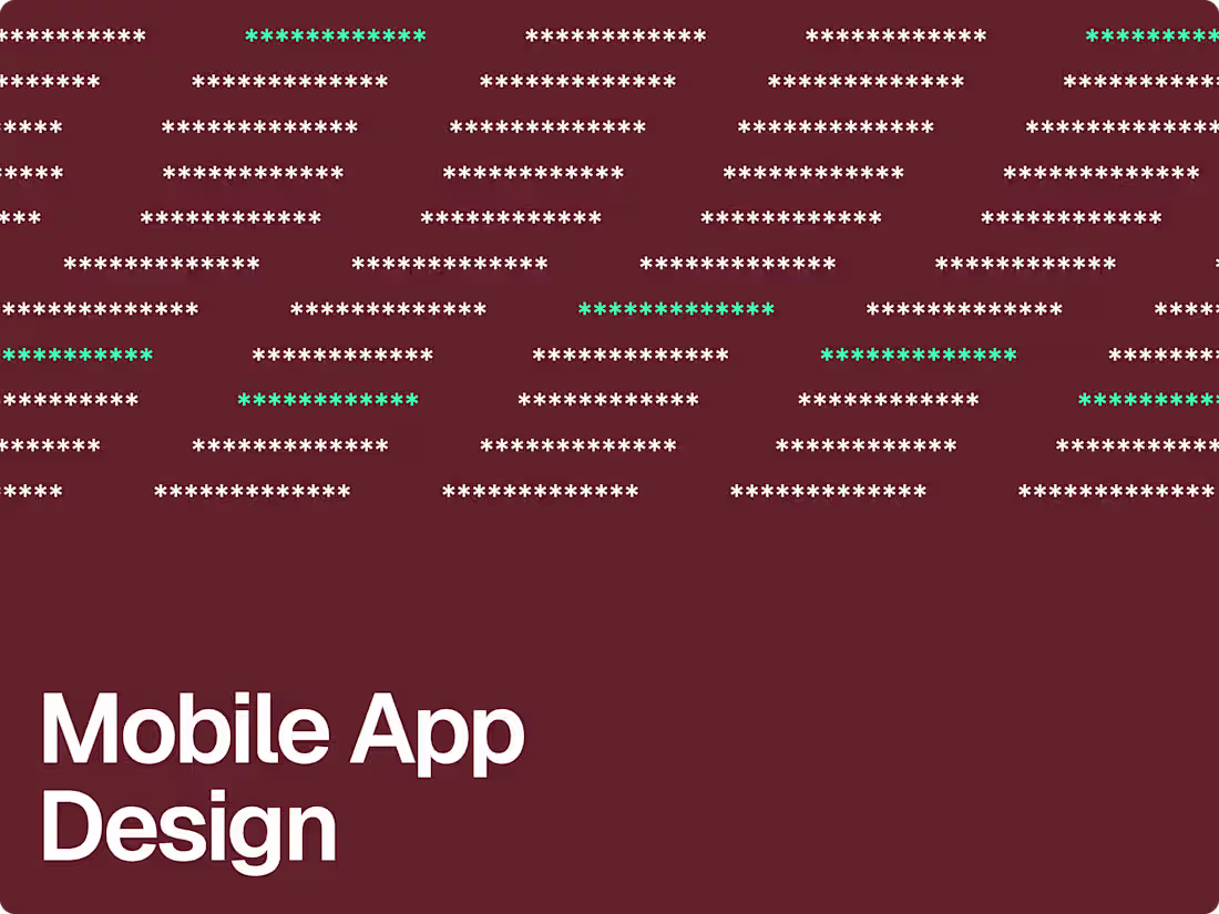Cover image for Mobile App Design