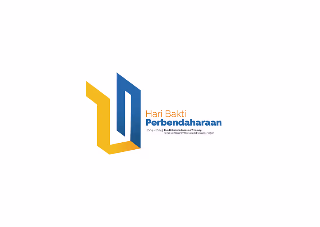 Cover image for Desain Logo Hari Bakti Perbendaharaan ke 20 :: Behance