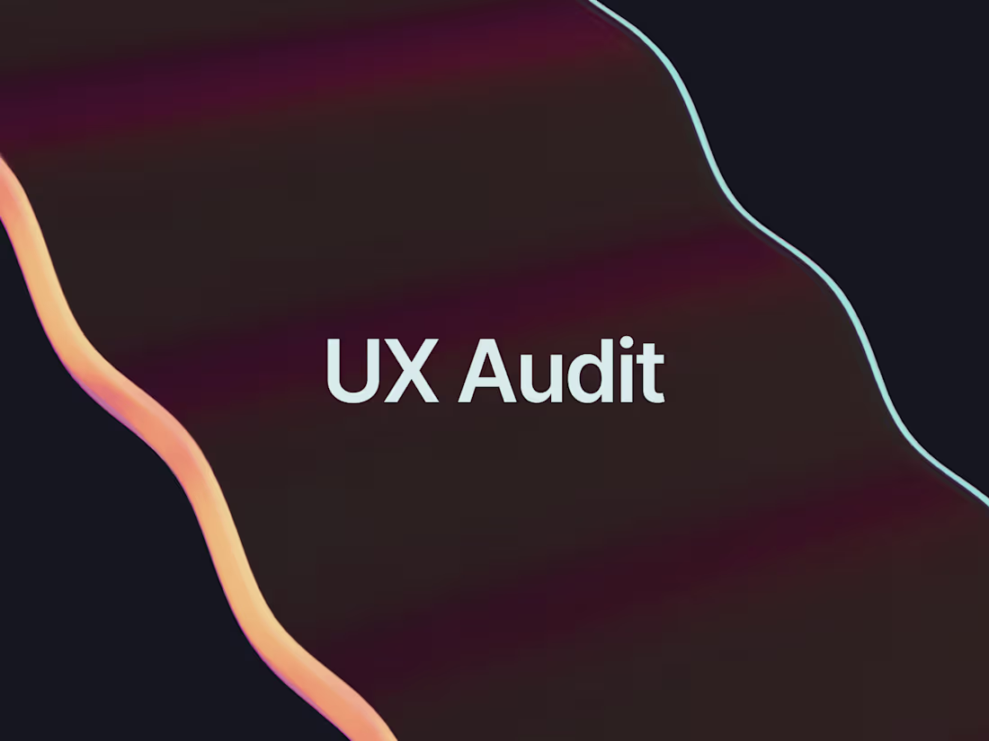 Cover image for UX Audit
