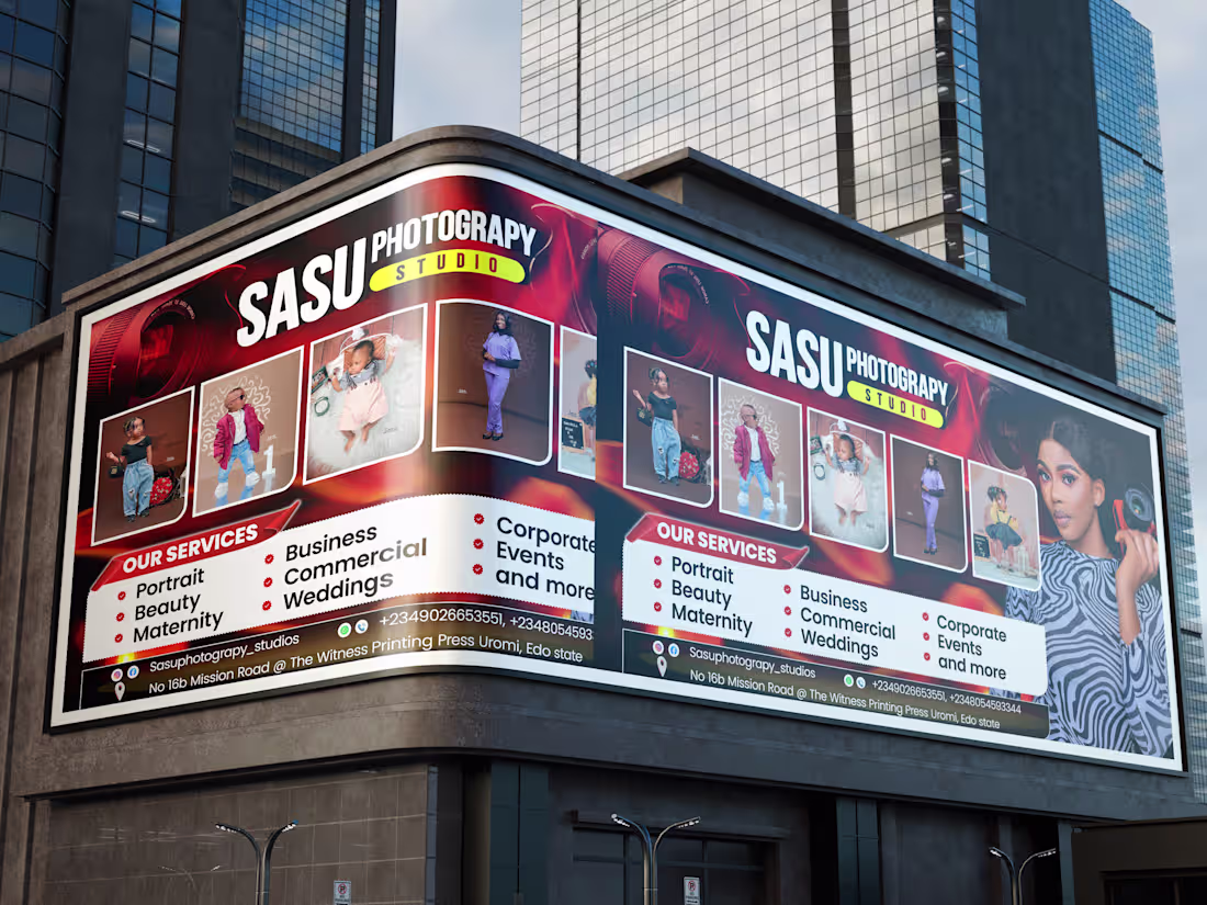 Cover image for Expert Visual Identity & Banner Design for Photography Studio