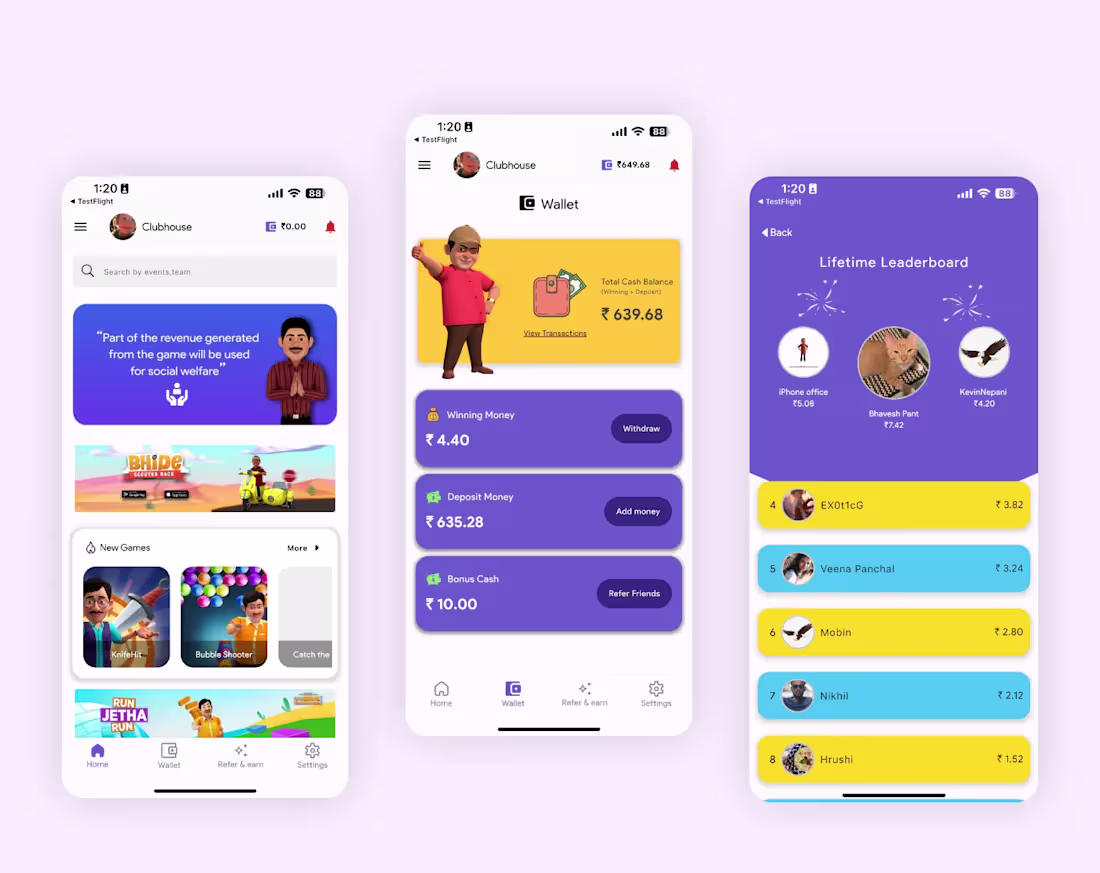 Cover image for Clubhouse - Flutter App Development with Node.js