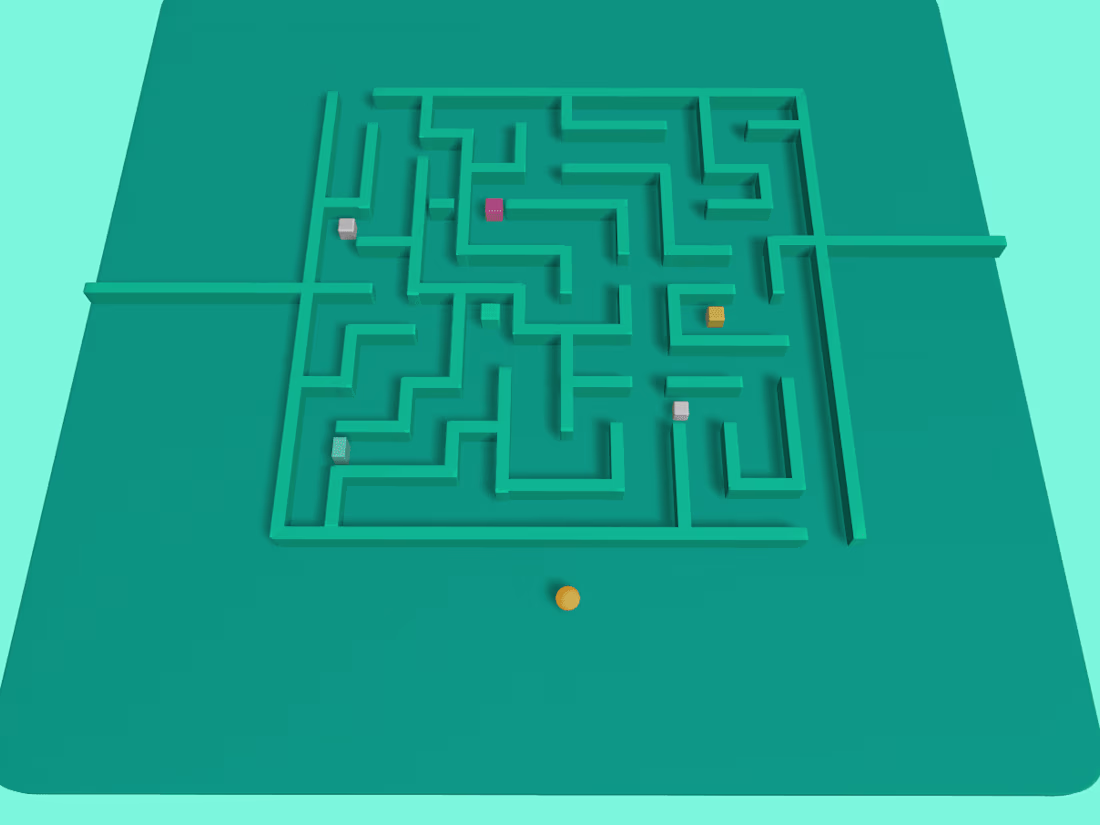 Cover image for Interactive Maze puzzle with Spline
