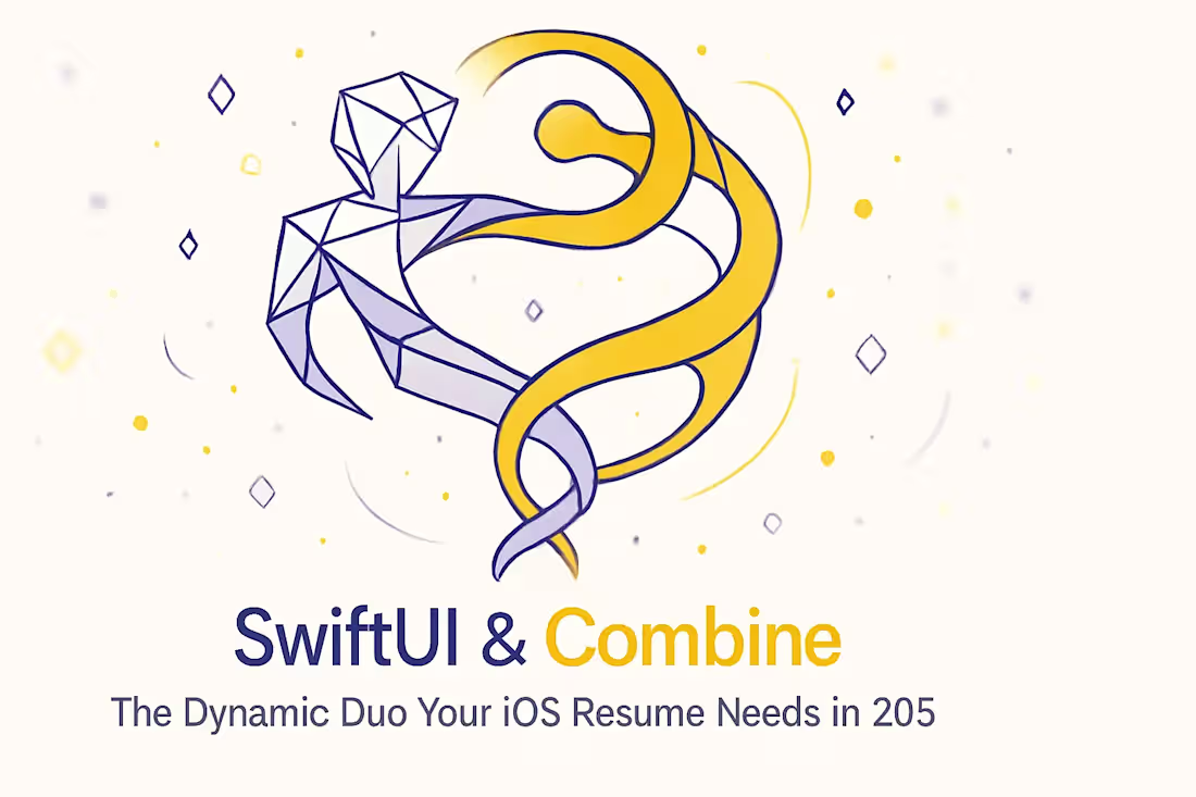Cover image for SwiftUI & Combine: The Dynamic Duo Your iOS Resume Needs in 2025