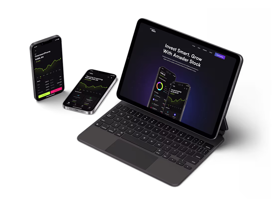 Cover image for Amader Stock | Revolutionary Trading Experience