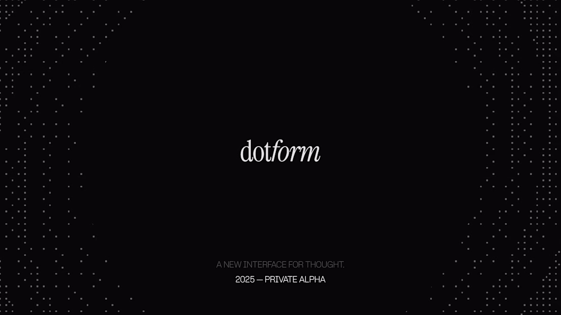 Cover image for Pitch Deck slides for DotForm.