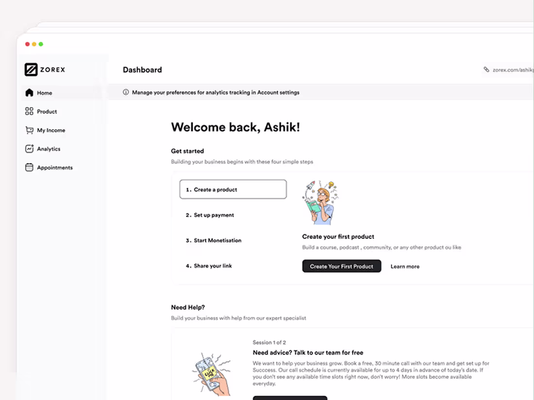 Cover image for Zorex Platform Development