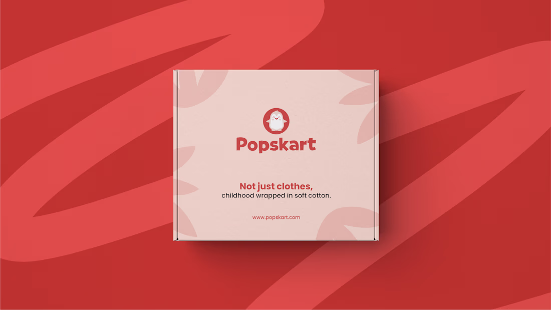 Cover image for Popskart Brand Identity | Kidswear/Fashion | Apparel