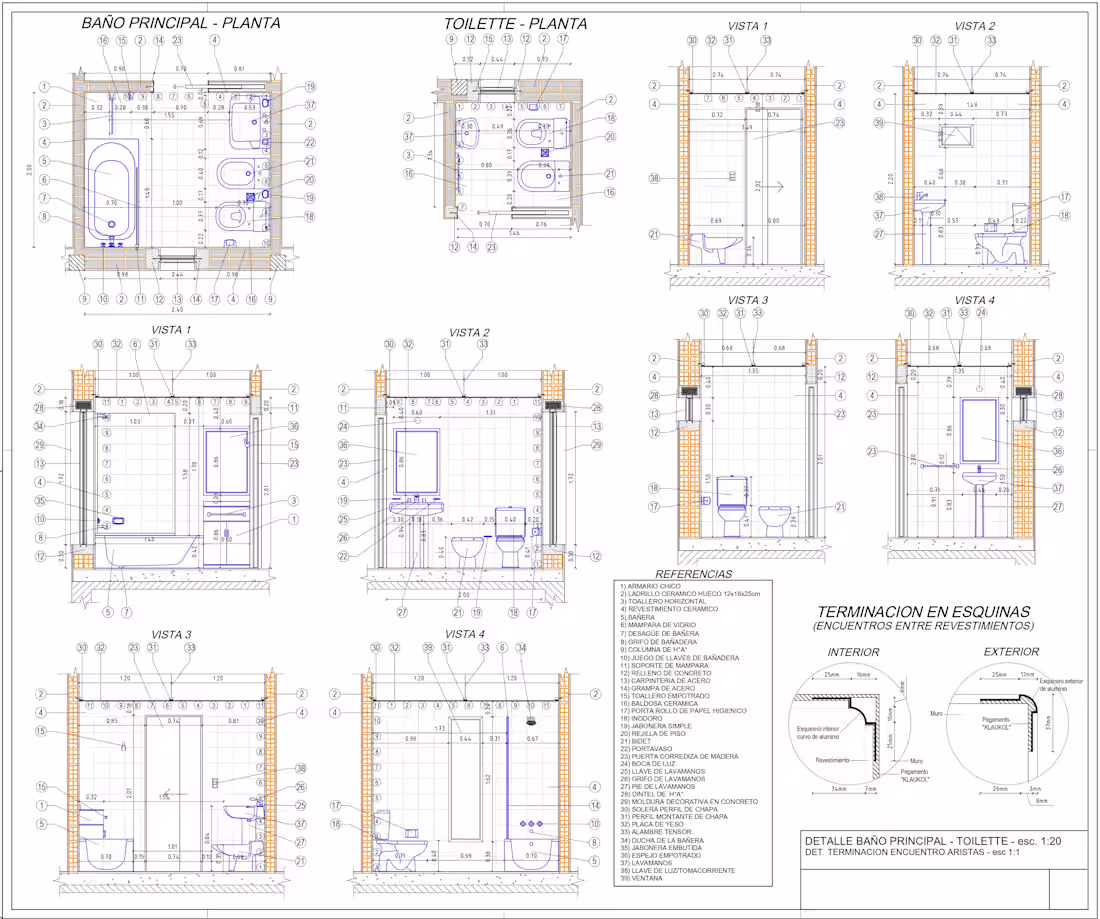 Cover image for Detailed CAD plans