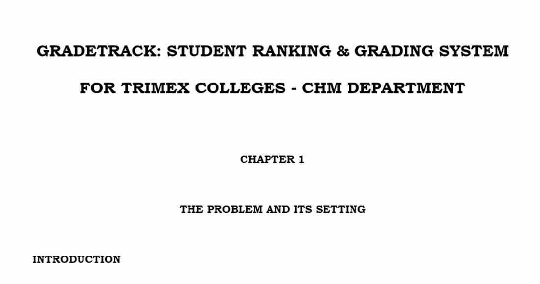 Cover image for GradeTrack Capstone and System architecture