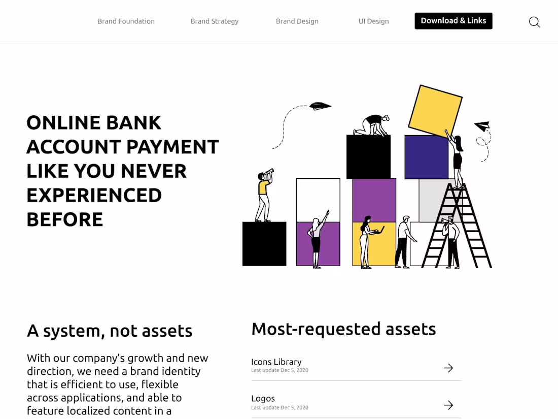 Cover image for Brand Portal & Library System - Prototype