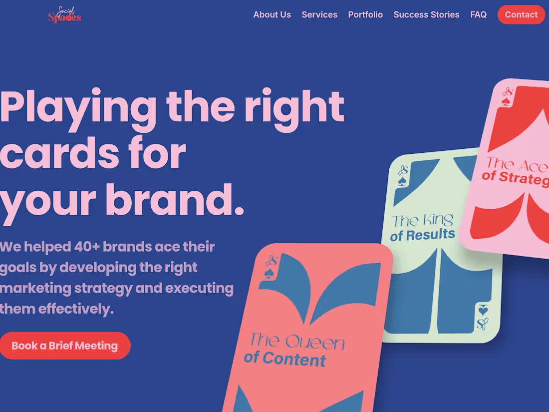 Cover image for SOCIAL SPADES - DIGITAL MARKETING AGENCY