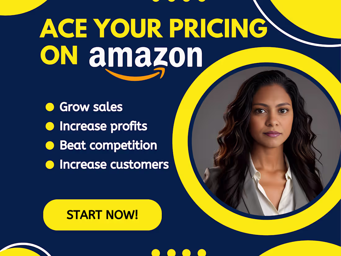Cover image for Ace your Amazon Pricing Strategy - grow your sales and profits!